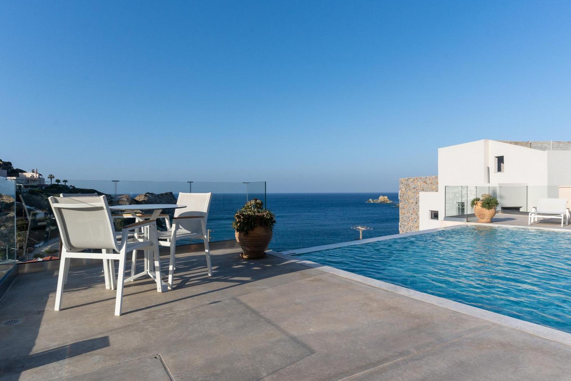 Amazing View Villa Aliki With Infinity Pool & Spa Ligaria  Extérieur photo