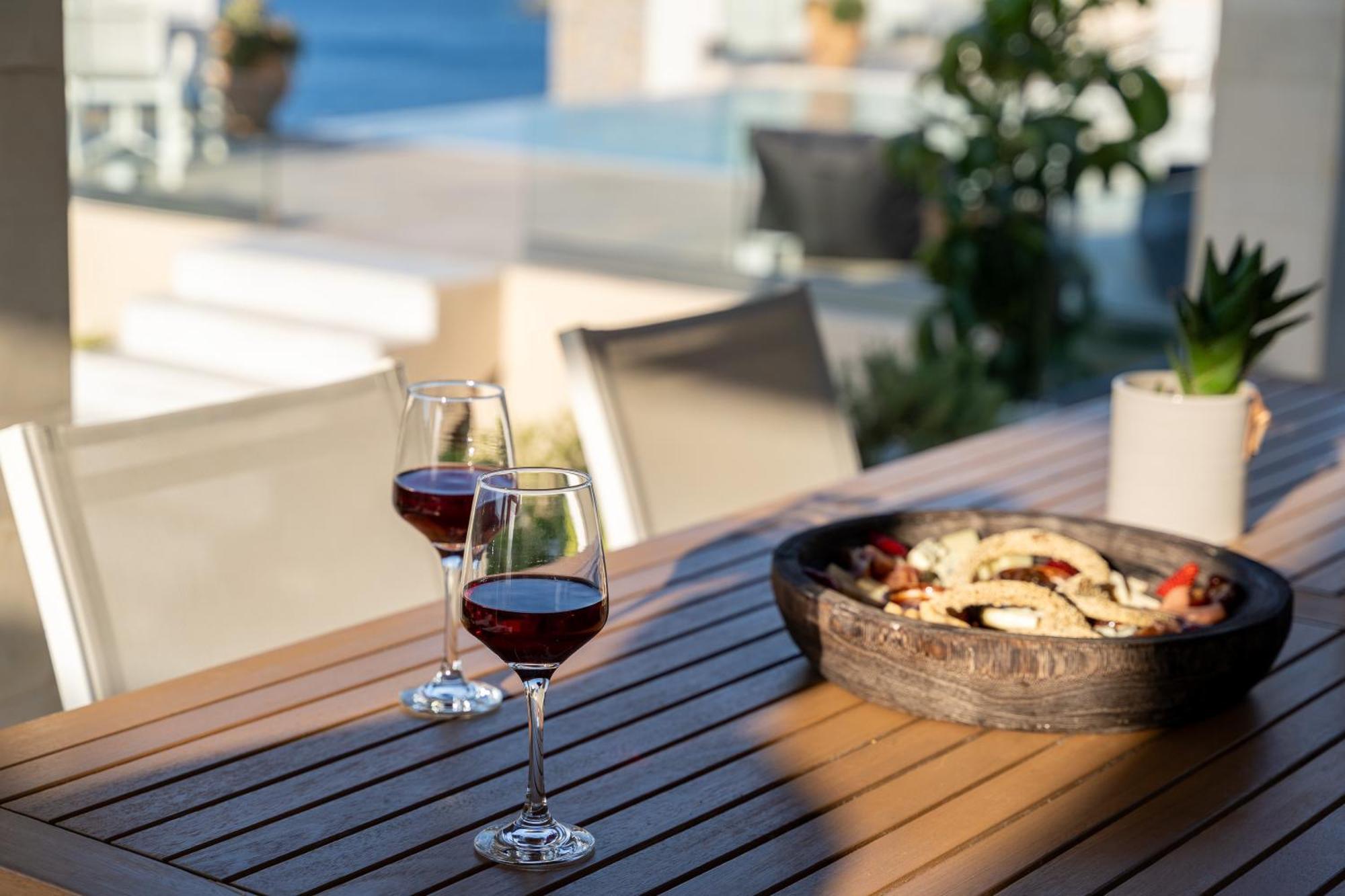 Amazing View Villa Aliki With Infinity Pool & Spa Ligaria  Extérieur photo
