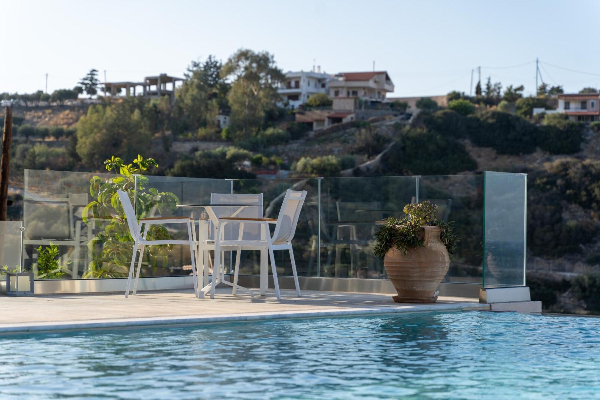 Amazing View Villa Aliki With Infinity Pool & Spa Ligaria  Extérieur photo
