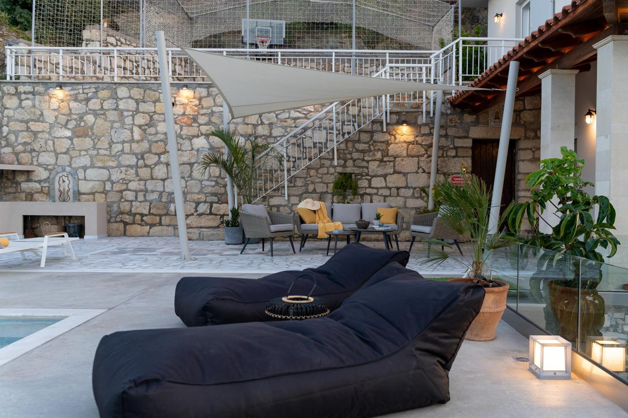 Amazing View Villa Aliki With Infinity Pool & Spa Ligaria  Extérieur photo