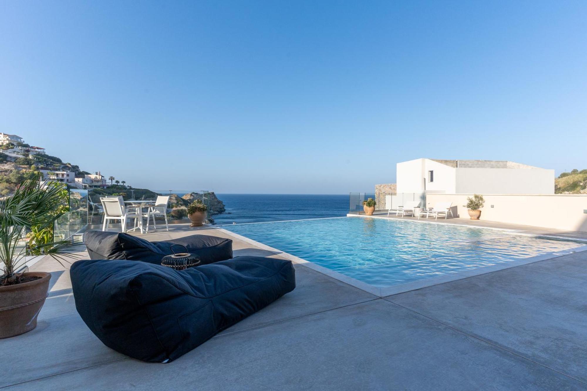Amazing View Villa Aliki With Infinity Pool & Spa Ligaria  Extérieur photo