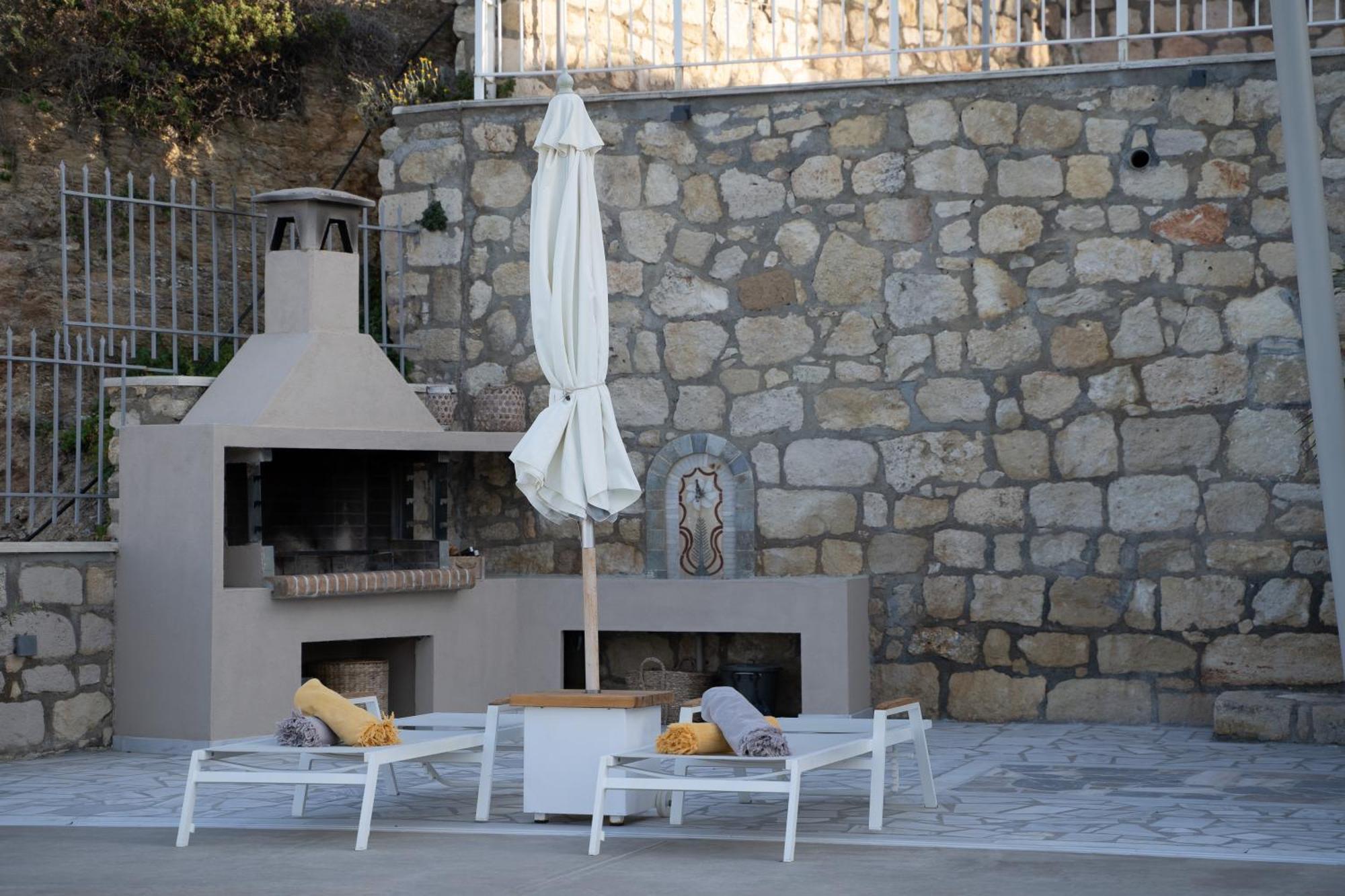 Amazing View Villa Aliki With Infinity Pool & Spa Ligaria  Extérieur photo