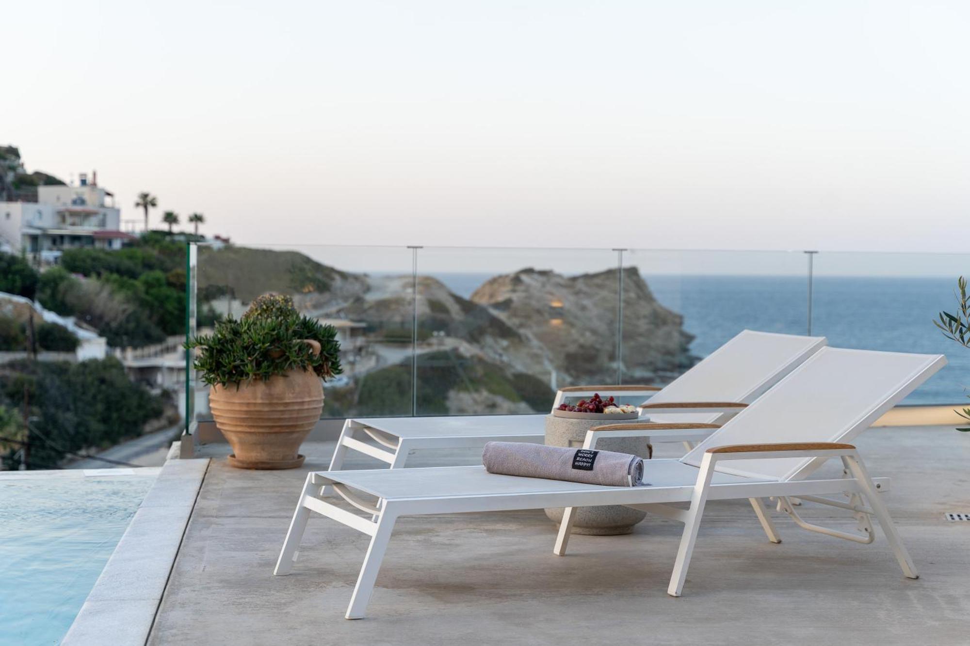 Amazing View Villa Aliki With Infinity Pool & Spa Ligaria  Extérieur photo