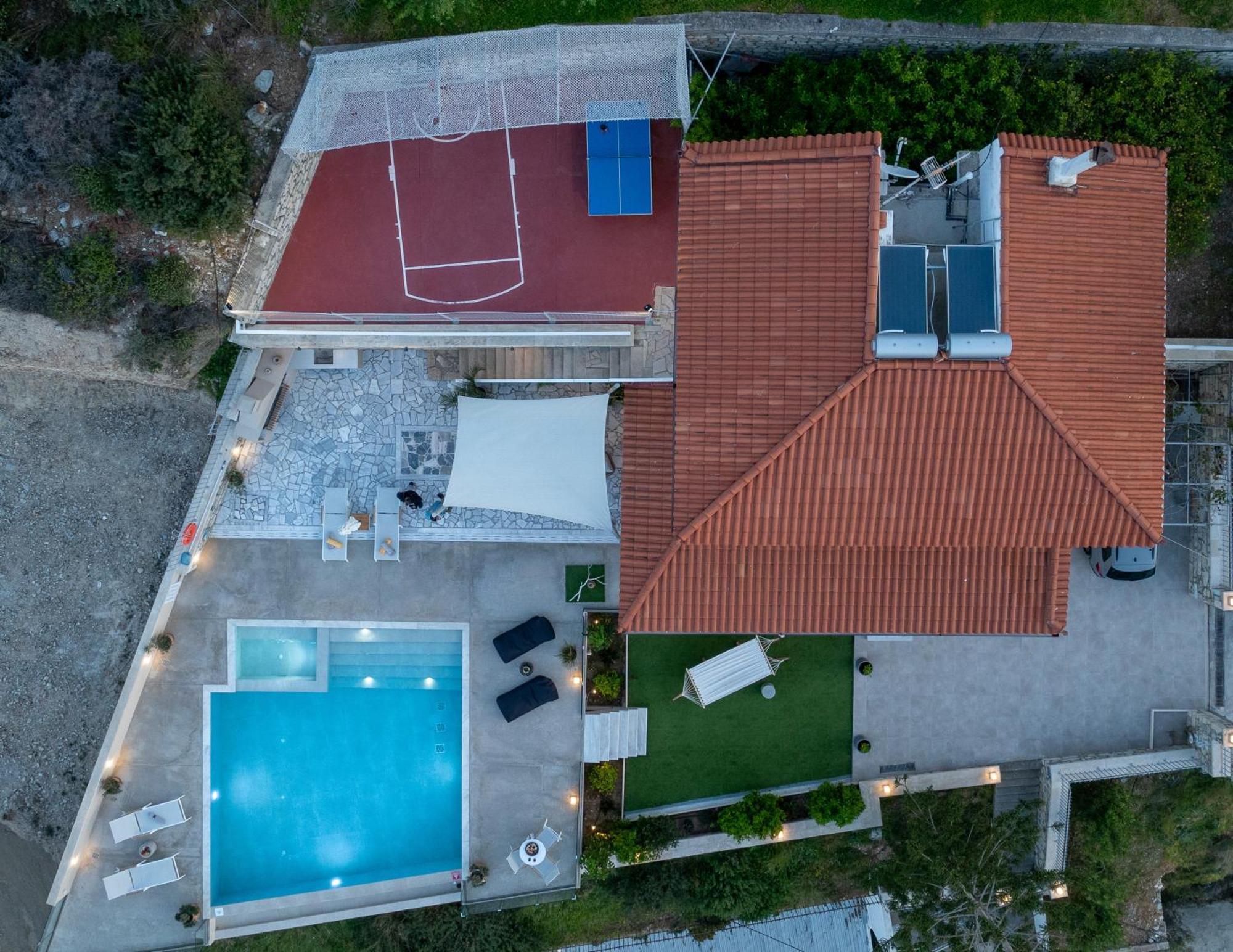 Amazing View Villa Aliki With Infinity Pool & Spa Ligaria  Extérieur photo
